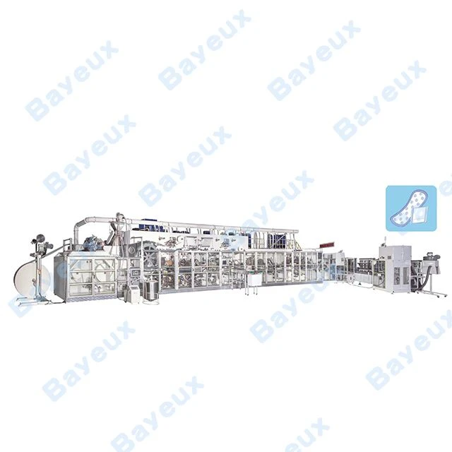 Macchina per la produzione di salvaslip completamente servo